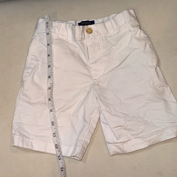 Polo by Ralph Lauren Boy’s Classic White Straight Shorts - Picture 6 of 6
